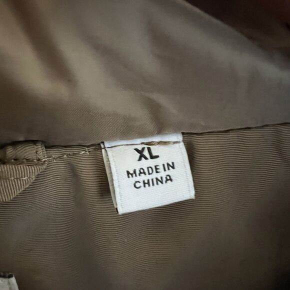 Uniqlo x White Mountaineering Hybrid Down Oversized Parka beige mens size XL - Picture 4 of 7